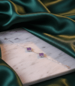 92.5 silver van cleef style bracelet (lavender) - Image 2